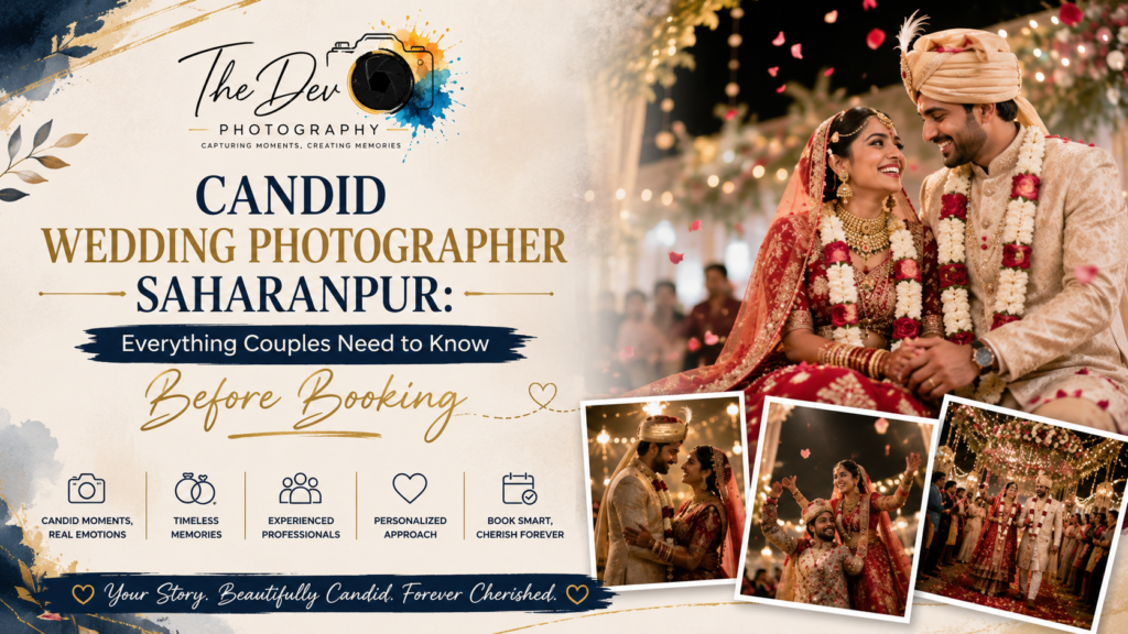 Candid Wedding Photographer Saharanpur